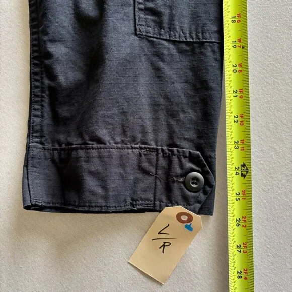 Vintage Men's Tru-Spec Black Tactical Utility Shirt Large Regular - Picture 12 of 14